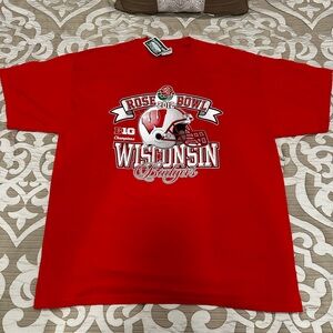 Wisconsin Badgers 2012 Rose Bowl Tee Shirt